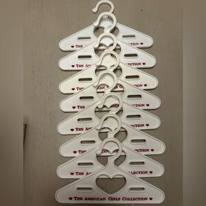 8 x American Girl Pleasant Company Original Hangers